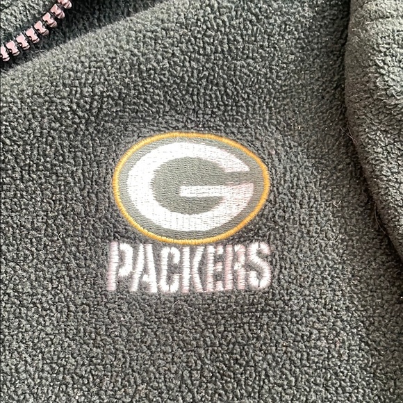 Antigua Green Bay Packer Zip-Up Sweater - Picture 5 of 7